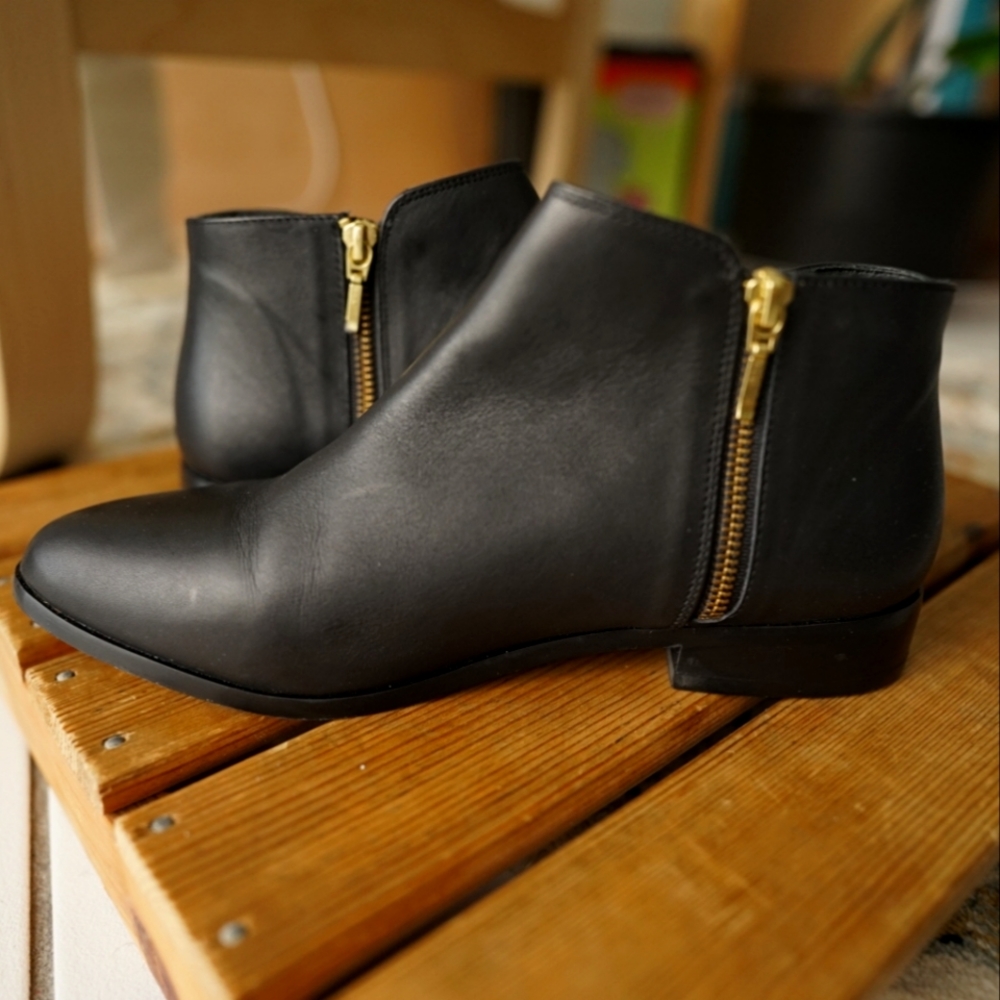 Nisolo Lana Ankle Boot Black size 10